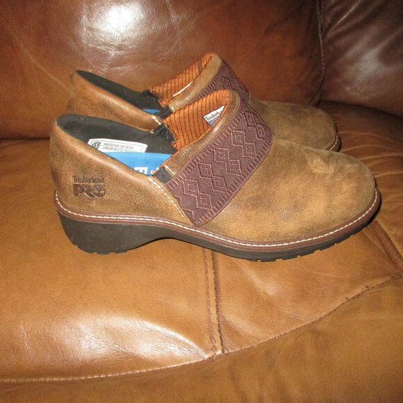 Timberland PRO Riveter Slip-On Alloy (steel) Toe Work Shoes Women’s Size 9 A1KJJ - Picture 2 of 9